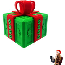 Scatola Scherzo, Stampata 3D Regalo Annoying con Dito Medio Pop-Up, Scatola Regalo Sorpresa Annoying con Viti, Regalo Scherzo per Feste (Verde Rosso)