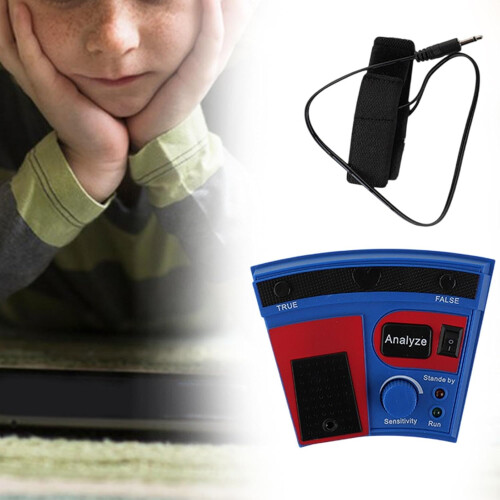 Lie Polygraph Test Interesting Dare Game Micro Electric Liar Machine for Adults 1
