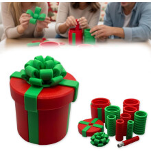 Caixa de Presente com Parafusos de 10 Camadas para Dinheiro - Presente Único de Natal