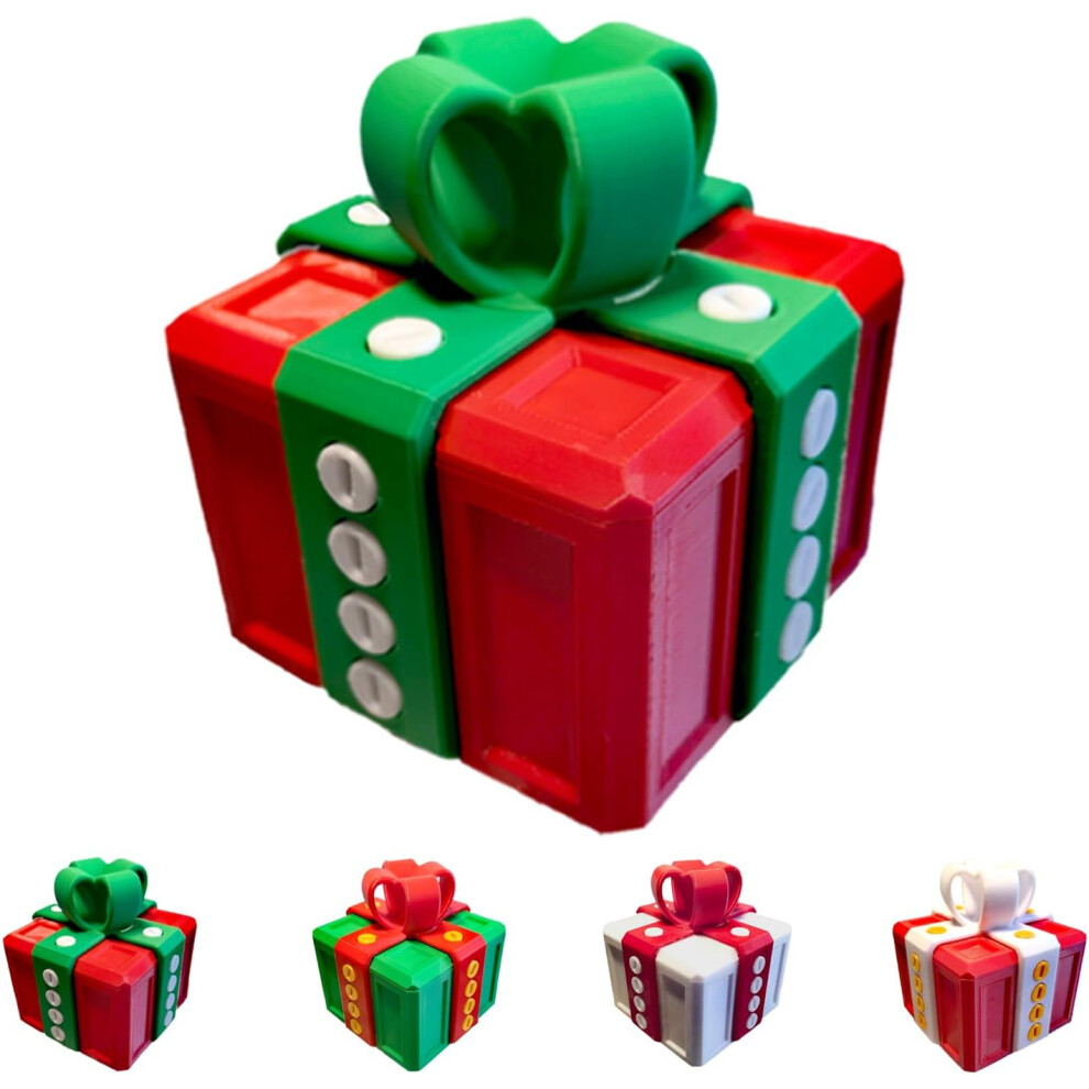 DenerwująCe PudełKo Na Prezent Z WkręTami, Pojemnik Na PieniąDze, śMieszny żArt 3D (8X8Cm)-image