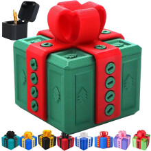 Scatola Regalo Annoying, Scatola Scherzo con Sorpresa Dito, Viti Annidate, Regalo Novità per Compleanno Natale Scherzi Ufficio (Sorpresa A)