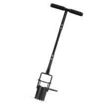 Handmatige grondboor met ergonomische handgreep voor langdurig