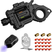 Fidget Toys Adults Alloy Fidget Slider Fidget Clicker Fidget Spinner EDC Launcher ADHD Tools Executive Desk Toy Black