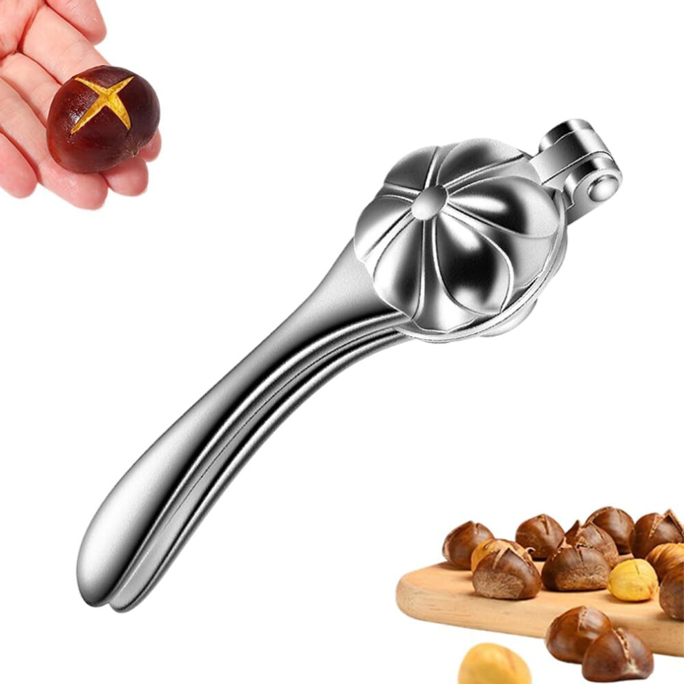 NarzęDzie Do KasztanóW Ze Stopu Aluminium, Obieraczka Z Ergonomiczną RąCzką, Otwieracz Do OrzechóW (1)-image