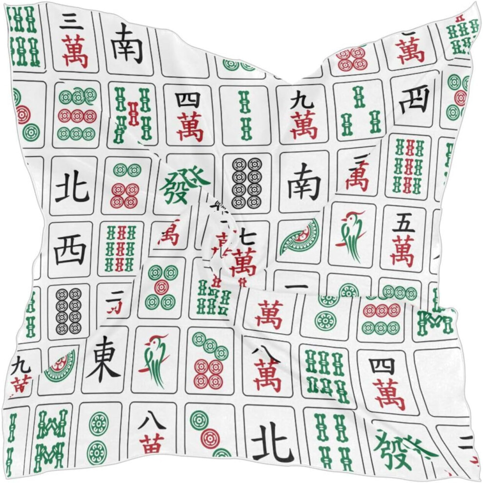 Foulard Quadrato Di Seta Per Donne, Leggero Di Satin Per Capelli, Foulard Quadrato Di Seta Per Dormire