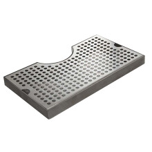 Stainless Steel Kegerator Beer Drip Trays, Beer Tower Drip Pan, For Home Bar, Mini Fridge Without Drain