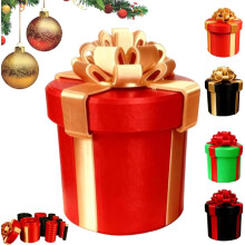 Nerviges Schraubengeschenkbox Nervige Geschenkbox Lustiger Streich Gag Geschenk für Weihnachten Wiederverwendbar Rot