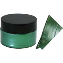 Metallic Acryl Paste Perlen Gold Schimmer Farbe 50ml, ideal für Holz/T-Shirts/Glas/Stein, DIY Bastelprojekte Glitzer Metallic Farbe