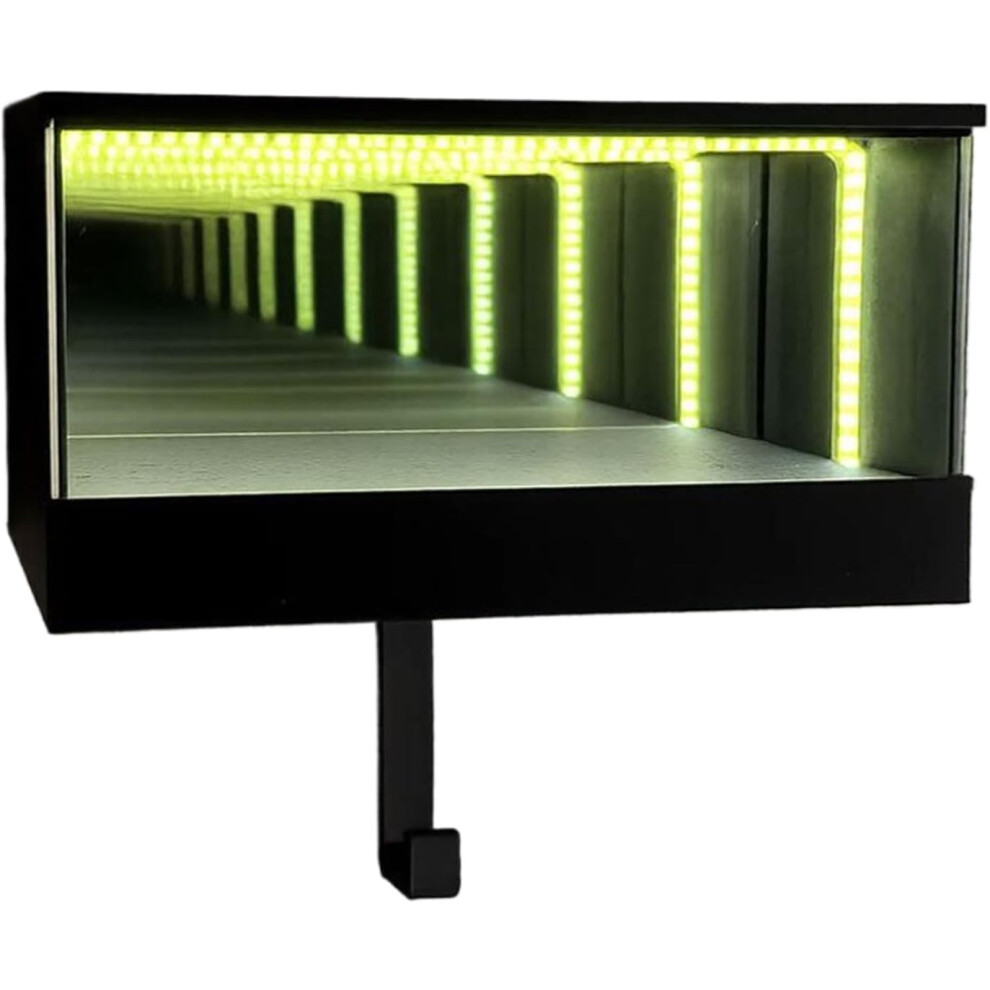 Wieszak Na Klucze GarażOwy NieskońCzoność, śCienny Lustrzany Led Z Efektem Tunelu, Dla MiłOśNikóW Aut-image