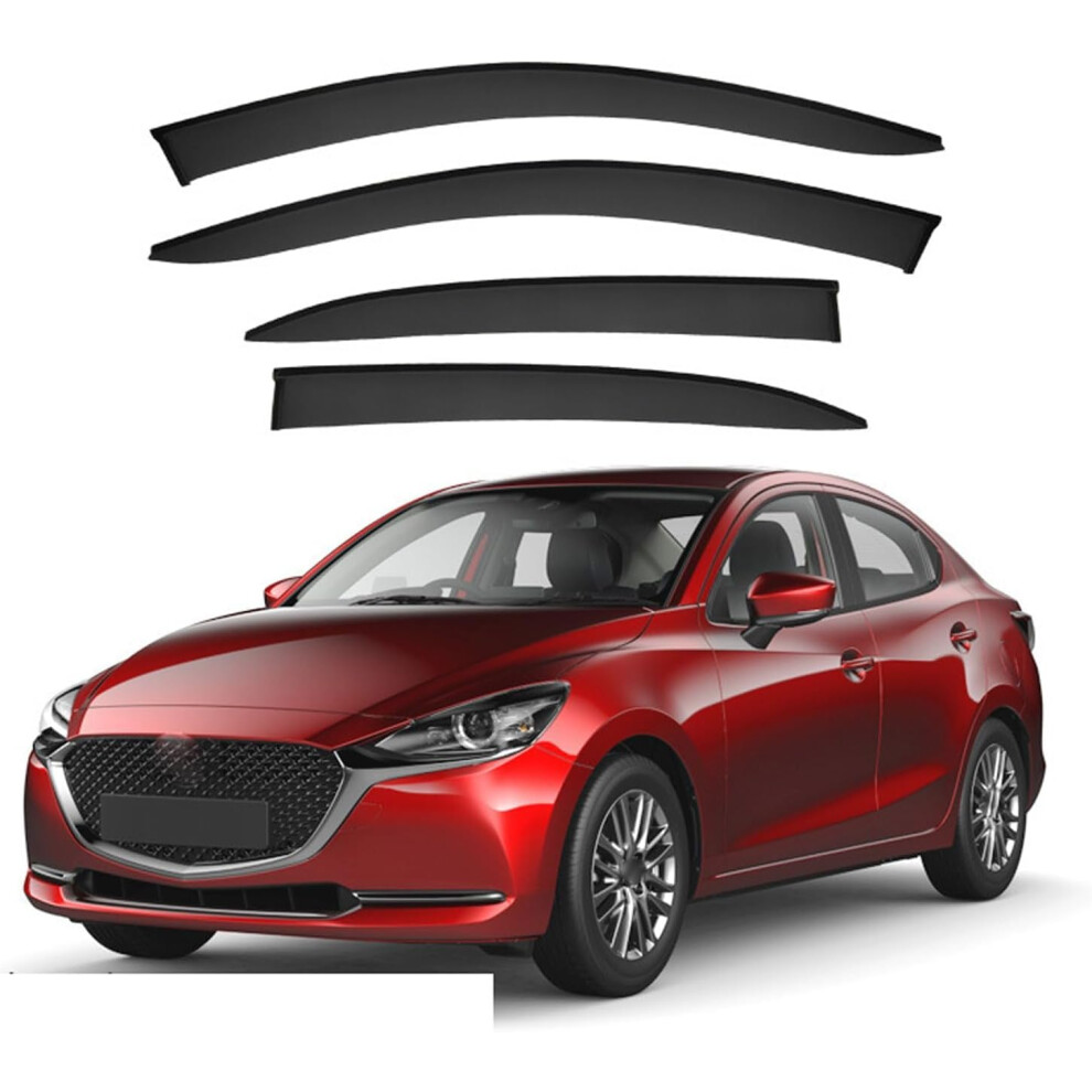 4Piece Wind Rain Sun Guard Deflectors For Hatchback Mk3/Dj/Dl 2015+ Sun Shade Rainproof Visors 9067246272432