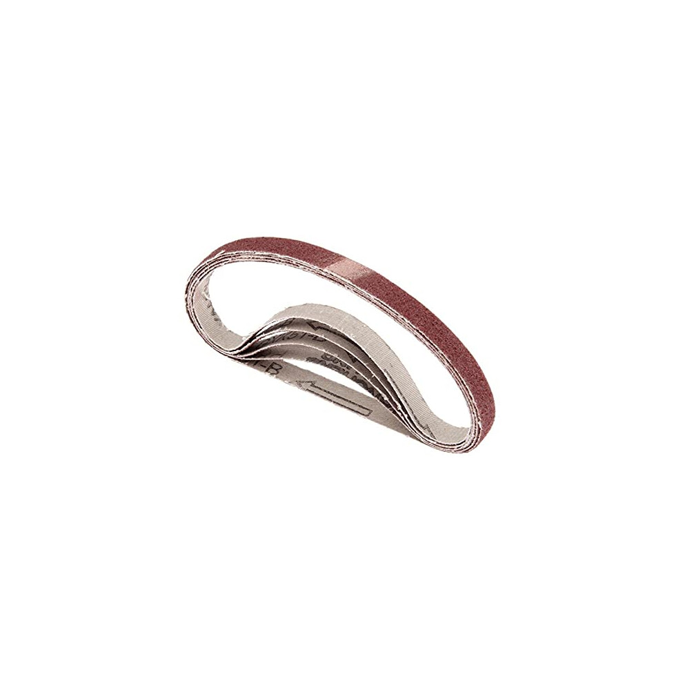 Sandpaper Abrasive Bands 10 Pcs 330 X 10Mm 80 Grit Aluminum Oxide Sanding Belts For Angle Grinders 9323874399904