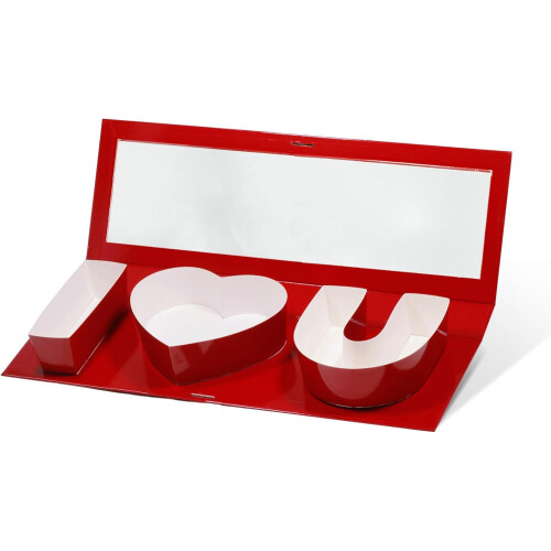 Customisable 3 Letters Shaped Gift Box 17.3