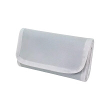 Practical Oxford Fabric Travel Wallet With 6 Secure-Gray