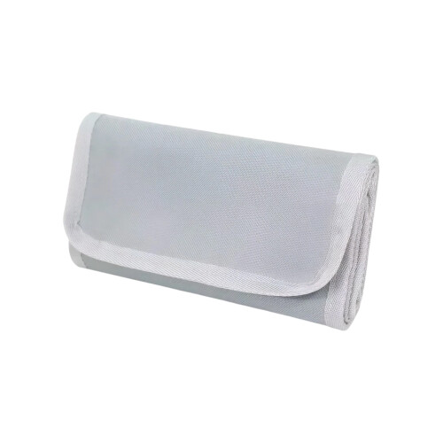 Practical Oxford Fabric Travel Wallet With 6 Secure-Gray