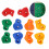 Kinder Klettern Wand Hält Set Bunte Praktische 9
