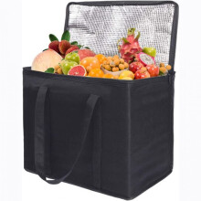 Sacolas de compras reutilizáveis, fáceis de limpar, resistentes à água, térmicas, ideais para o uso diário e aventuras ao ar livre.