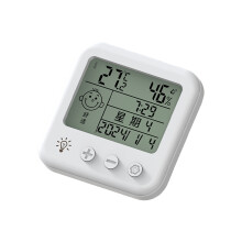 Compteur de température et d'humidité de haute précision, grand