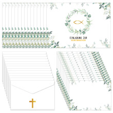 Elegant skrivesett, eukalyptus skrivepapir utfyllingskort for seremonielle arrangementer, smidig og pålitelig for å skrive premium invitasjonskort