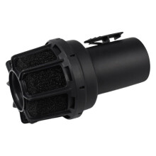 Adaptateur silencieux de flux d'air pour aspirateurs