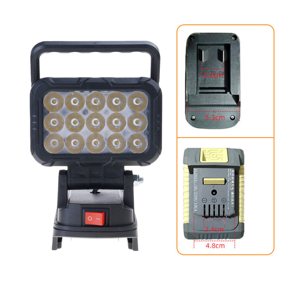 Practical 15 Led Rechargeable Handheld Light-Dayi Style 7751000459284