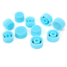 10Pcs A/C Kältemittel Port Cap W/Dichtung Ring
