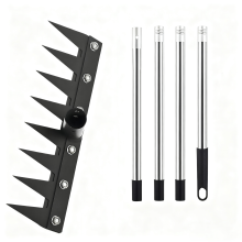 Heavy Duty Iron Weeding with Long Handle - Carbon Steel-XXL
