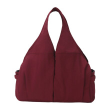 Travel Bag Fitness Bag Weekender Bag Water Resistant-Burgundy