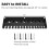Permanent Powder Varnished Steel Pliers Wall Planner For Tool 5