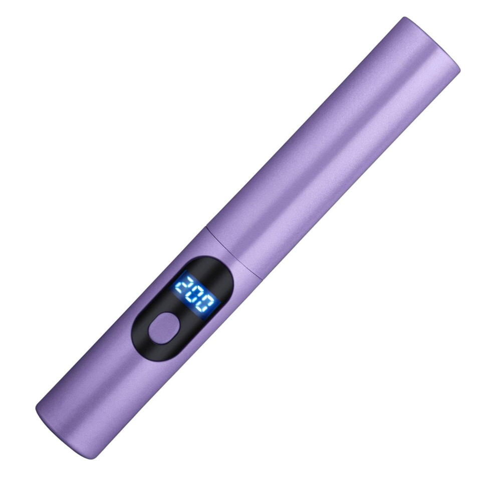 Cordless Hair Straightener Portable Violet Hair Straightening Iron For Girls