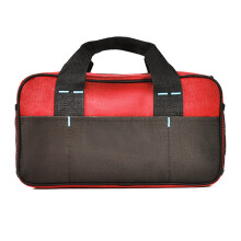 Garden Tool Bag Gardening Storage with Pockets Cloth Tool-Red