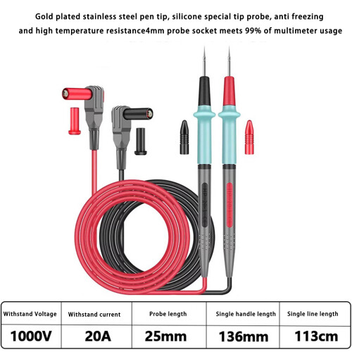 Extreme Pointed Untarnished Multimeter Probes 80 Center 2
