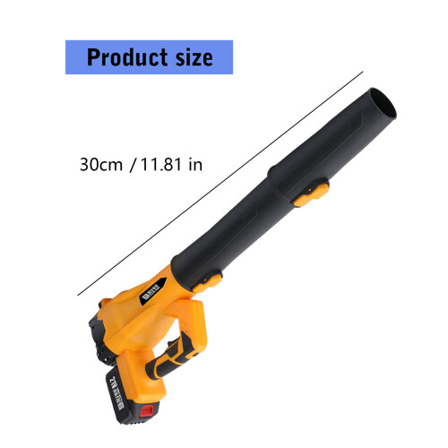 Energy Efficient Brushless Cordless Leaf Blower 650 Cubic Feet 2