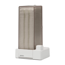 Automatic Cotton Pad Dispenser Wall Installable-Starry sky gray