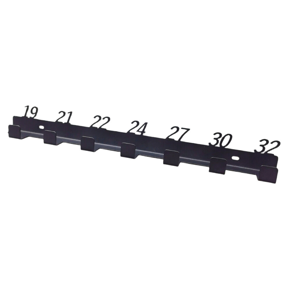 Industrial Strength Metal Wrench Holder-19 To 32 Hooks 7751000460518