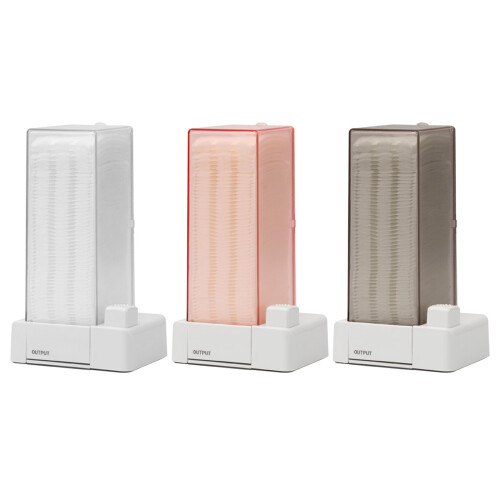 Automatic Cotton Pad Dispenser Wall Installable-Starry sky gray 1