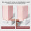 Automatic Cotton Pad Dispenser Wall Installable-Starry sky gray 7