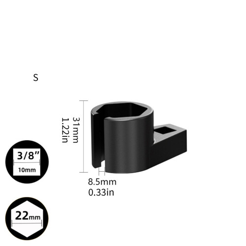 Professionele zuurstofsensoren Socket Steel-Korte stijl 2