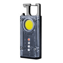 LED Flashlight Keychain Light with Opener and Magnetic Base for