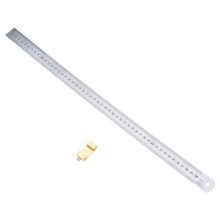 Aluminium houtbewerkingsmeters met positioneringsblok voor-50 cm