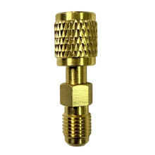 1/4 inch SAE omgekeerde draad 32 R454ABC koelmiddelen messing-1