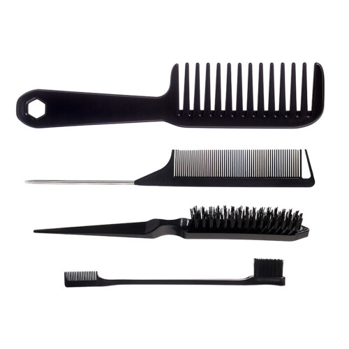 Haarborstel met haarstylingkamset Dames ontwarrende haarborstel