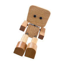 Shaking Wooden Man Figurines,Little Wood Figure-T down payment