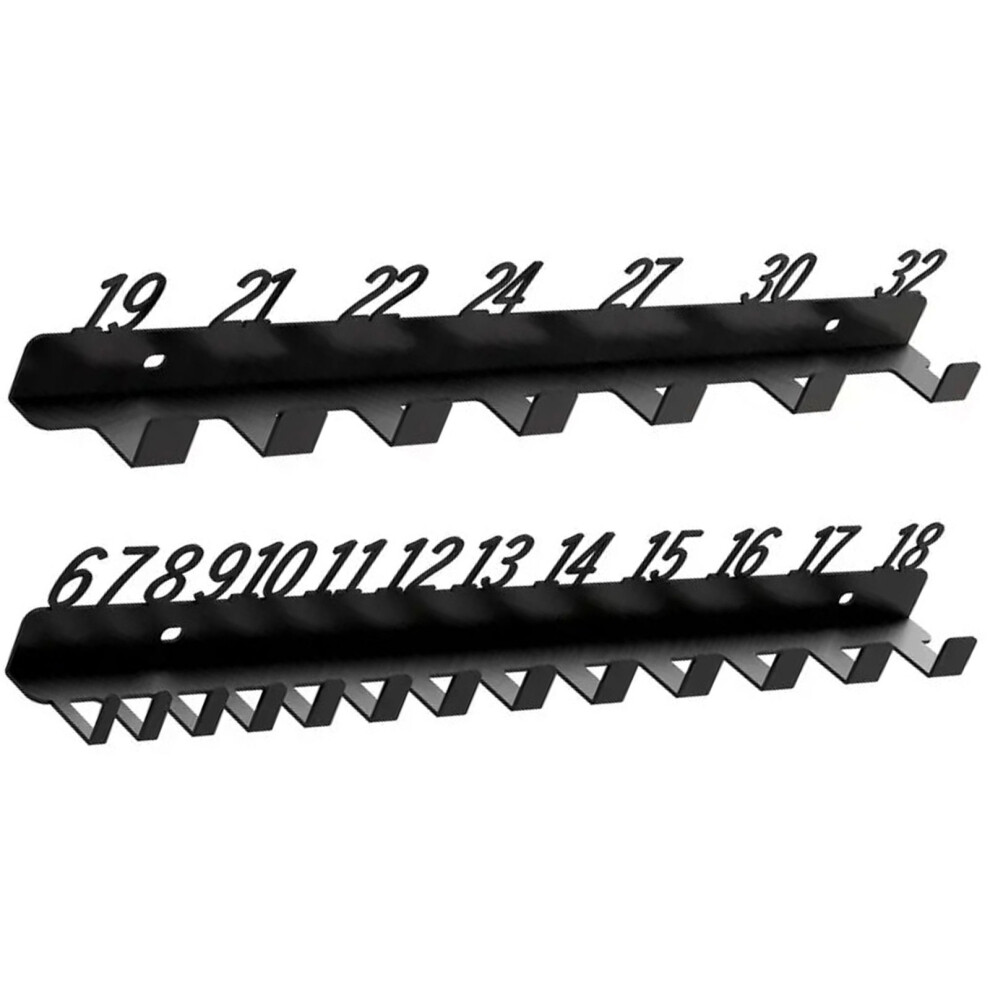 Numbered Slot Wrench Storage Holder Cabinet Heavy-Set Hooks 7751000461287