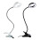 Verstelbare led-clip-on-bureaulamp Oplaadbaar-Zwart 2