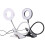 Verstelbare led-clip-on-bureaulamp Oplaadbaar-Zwart 5