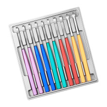 Kit de retrait de main de montre ergonomique, 10 outils en