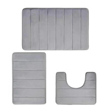 Super Soft Bathroom Rug, Water Absorbent Bath Mat with Thickened Soft Material, Machine Washable Bath Rugs Non-Slip Bath Mat for Shower Tub Floor, Mem