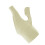 2 Straps Adjustable Thumb Support Glove Unisex Soft-Left color 1