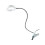 Verstelbare kleine bureaulamp Verlichting LED-bureau-zilver 1