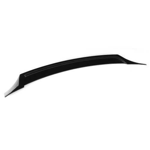 Glänzend Schwarz Stamm Deckel Spoiler Flügel Refit 1
